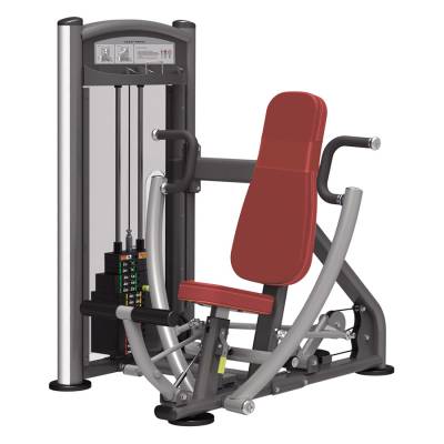 Жим от груди Aerofit IT9301 Жим от груди Aerofit IT9301 Тренажёр является воплощением профессионализма, стиля и надёжности. Обладает устойчивой конструкцией и современным дизайном.
Прочный конструктив рамы изготовлен из стальных труб. Параметры профиля труб: 5×10 см, стенки толщиной 0,3 см. Новейшая технология сварки позволяет достичь наивысшей точности.
Новейший порошковый способ покраски рамы позволяет создать лучшее сцепление металла с поверхностью, покрытой лаком;
Размеры – 148,0×133,0×149,0 см;
Весовой стек – 125 кг / 91 кг (275 ф / 200 ф).
