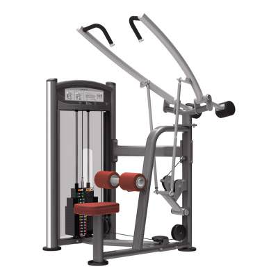 Тяга сверху Aerofit IT9302 Тренажёр является воплощением профессионализма, стиля и надёжности. Обладает устойчивой конструкцией и современным дизайном.

Выполнение правильных движений в биохимическом отношении.

Плавный, обтекаемый профиль.

Размеры &ndash; 145,0&times;127,0&times;148,0 см;

Весовой стек &ndash; 125 кг / 91 кг (275 ф / 200 ф).
