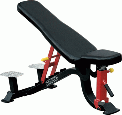 Усиленная многопозиционная скамья Aerofit SL7012 Усиленная многопозиционная скамья Aerofit SL7012 Сверхсовременный дизайн тренажёра создаёт впечатление надёжной и профессиональной конструкции.
Тренажёр оснащён эргономичными и максимально удобными сидением и спинкой, которые могут принимать шесть позиций.
Благодаря возможности корректировать наклон спинки, пользователь может совершать упражнения с гантелями в позиции от горизонтального положения до положения сидя.
Вес: 48,0 кг.
Размеры: 155,0х67,0х135,0 см.