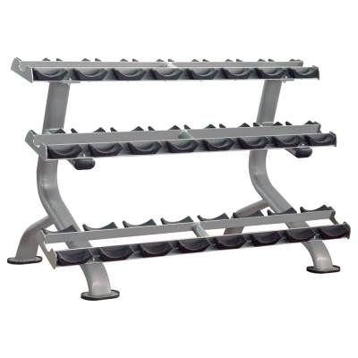 Стойка для гантелей Aerofit IT7012 Стойка имеет актуальный и функциональный внешний вид;

Прочная конструкция, которая достигнута благодаря высокоточной технологии сварки, изготовлена из качественного материала &ndash; овальных профильных труб. Профиль стали: J50&times;70&times;2.5, Ф50&times;2.5, RT50&times;100&times;2.5;

Устойчивая и ровная структура стойки обеспечивает безопасное хранение гантелей;
