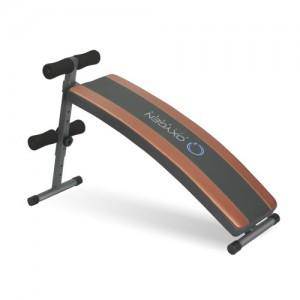 Arc Sit Up Board.jpg Скамья для пресса изогнутая Oxygen Arc Sit Up Board Изогнутая скамья для всесторонней проработки мышц пресса.
Имеет складную конструкцию, в собранном виде занимает минимум места.
Регулируется по высоте (5 положений).
Размер тренажера (ДхШхВ) 122х34х78 см.
Максимальный вес пользователя 120 кг. 