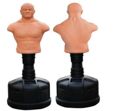Водоналивной манекен Centurion Adjustable Punch Man-Medium TLS-H01 (бежевый) Теперь ваш партнер в спарринге будет стойко выдерживать ваши удары со всех сторон.
Спина у данной модели защищена, и по ней можно наносить удары.
Внутренняя полость заполнена улучшенным пеноуретаном.
Кожа изготовлена из высокопрочного пластизоля (artificial Rubber mix with PVC).
Полная высота: регулируется от 150 - 180 см.
