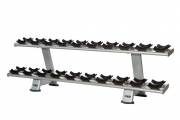 Двухъярусная стойка для гантелей Aerofit Е34