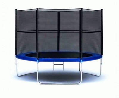 Батут Moove&amp;Fun 10 фт. с защитной сеткой и лестницей MFT-10FT-3 Батут Moove&amp;Fun диаметром 10 футов (305 см) .
Возраст: 6+.
Максимальная нагрузка: 150 кг.
Диаметр батута: 305 см.
Высота: 258 см.
Производство: Китай:
Гарантия: 6 месяцев.
