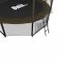Батут Unix Line 8 ft outside (2,44 м) Black&Brown с сеткой и лестницей - Батут Unix Line 8 ft outside (2,44 м) Black&Brown с сеткой и лестницей
