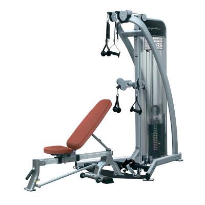 Мультистанция AeroFit HG5 FI5 Мультистанция AeroFit HG5 FI5 Новая линия профессионального спортивного оборудования AEROFIT IF LINE – это качественные, надёжные и недорогие тренажёры, которые разработаны специально для фитнес центров и спортивных залов американскими специалистами. Каждая единица оборудования выполнены в соответствии с последними технологиями и мировыми стандартами безопасности.
Спортивное оборудование серии IF обладает рядом преимуществ. Они не только комфортны в эксплуатации, но и удобны при транспортировке и установке. Тренажёры доставляются клиентам в разобранном состоянии, поэтому их можно без лишних усилий занести в помещение.
Каждый тренажёр обладает плавным обтекаемым профилем.