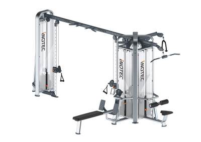 Модуль из 5 станций Aerofit MJ-5 Модуль рассчитан на выполнение упражнений пятью пользователями одновременно.

Комплектация включает в себя следующие тренажёры: трицепс, регулируемая тяга, регулируемый кроссовер, функциональный тренинг, тяга сверху, гребля в положении сидя.

Модуль оснащён турником для выполнения подтягиваний, который имеет многопозиционные рукоятки.
