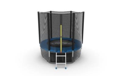Батут EVO JUMP External 6ft (Blue) + защитная нижняя сеть Батут EVO JUMP External 6ft (Blue).

Тип защитной сетки: внешняя.

Диаметр: 183 см.

Максимальный вес пользователя: 120 кг.

Высота в собранном виде: 210 см.

Гарантия: 2 года.
